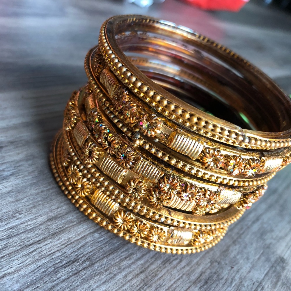 Golden Bangles